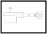 Würfelstecker DIN 43650 mit anvulkanisiertem Kabel; Type: CC11 03A00 524300001