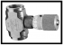 Drosselventil mit radialer Verstellung 3/8"; Type: VRFB9002