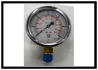 Manometer 100 mm  G 1/2" unten p= 0-2,5 bar Glyzerin gefüllt